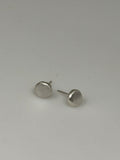 Silver Pebble Studs