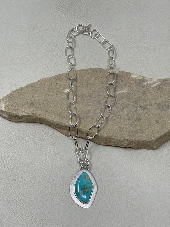Blue Gem Turquoise Necklace
