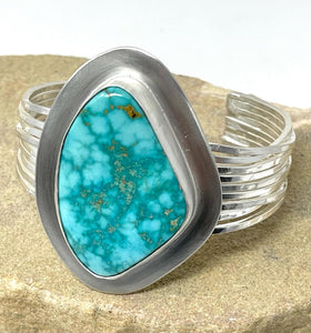 Kingman Arizona Turquoise Cuff