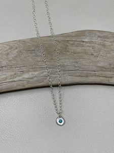 Arkansas Turquoise Pebble Necklace