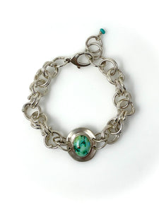 Sonoran Turquoise Chain Bracelet