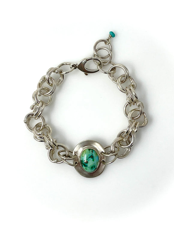 Sonoran Turquoise Chain Bracelet