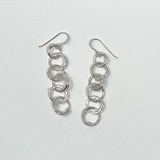 Silver Link Earrings