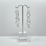 Silver Link Earrings